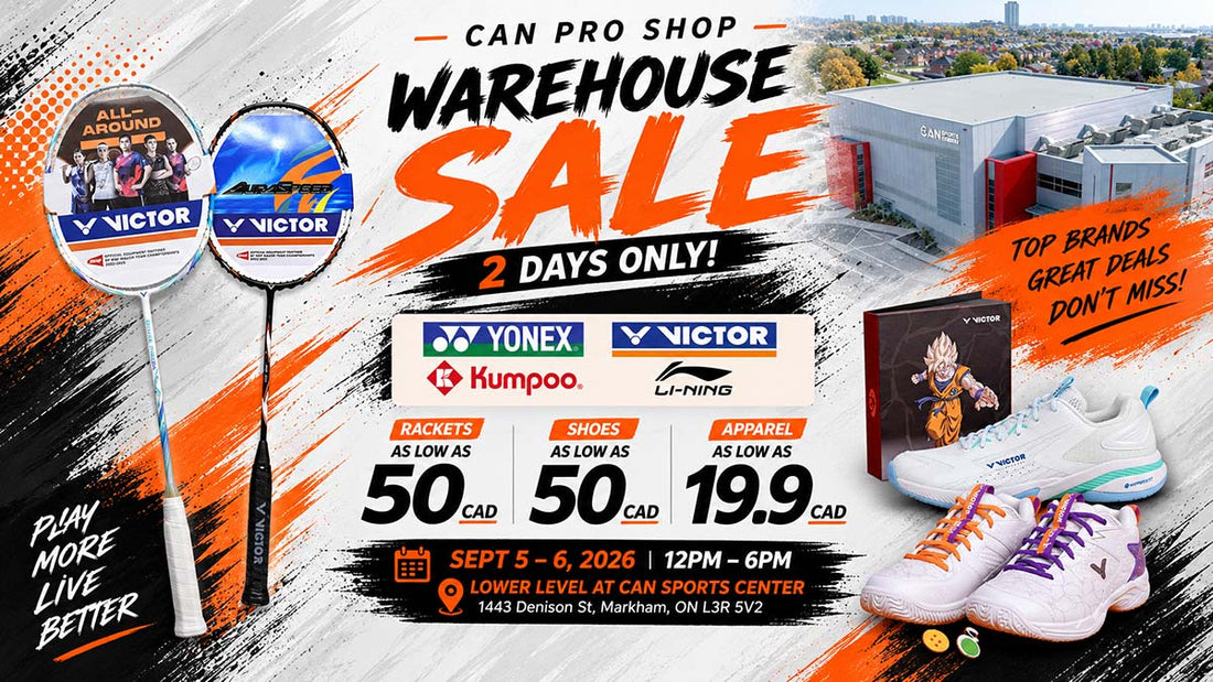 CAN Pro Shop Warehouse Sale 2026 — 2 Days Only in Markham!