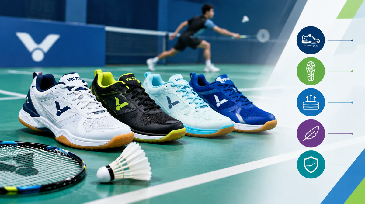 How to Choose the Right Pair Of Victor Badminton Shoes for Your Game