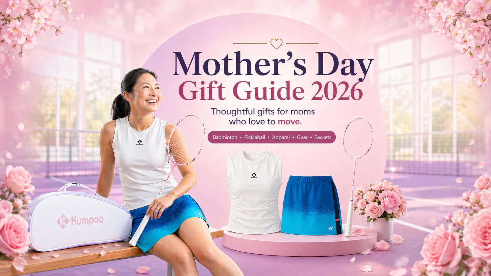 Mother’s Day Gift Guide 2026: Badminton, Pickleball & Sports Gifts for Moms