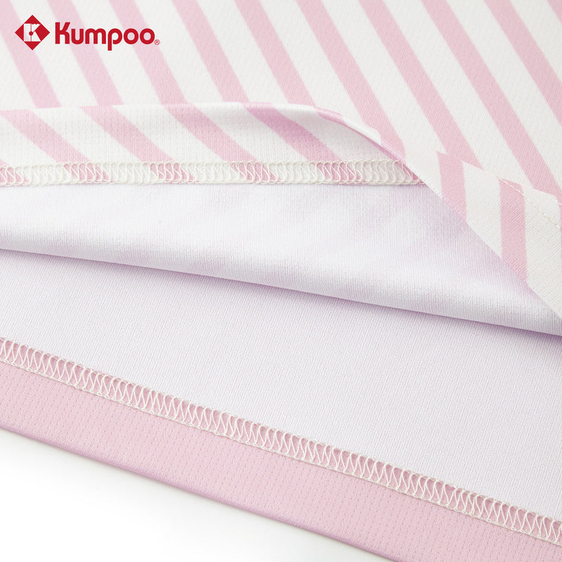 Kumpoo K261W-1532.25th women's T-shirt, casual tops in soft fabric, featuring a round neckline and short sleeves.
