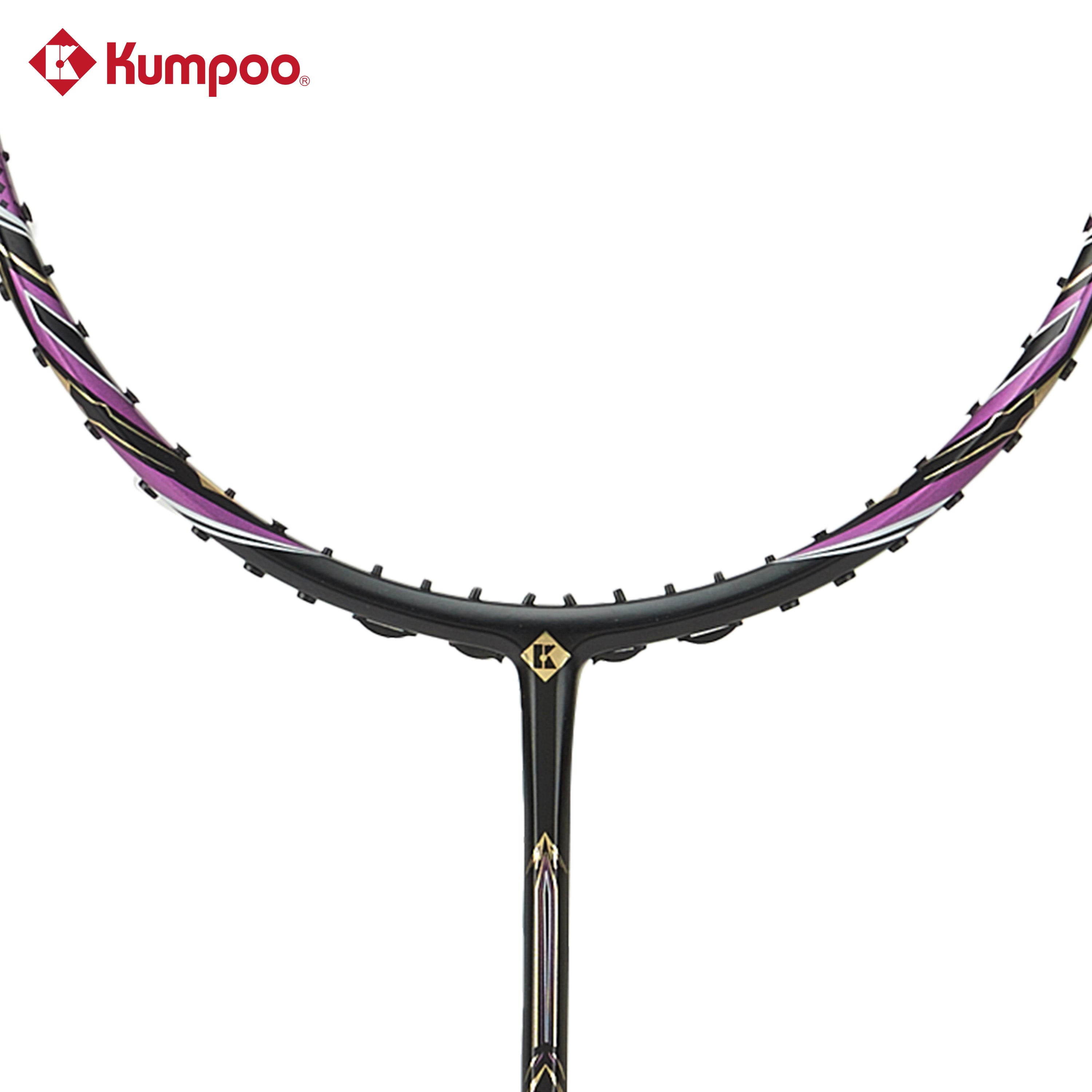 KUMPOO Hyper Shot Hexagon Unstrung Badminton Racket - Can Pro Shop