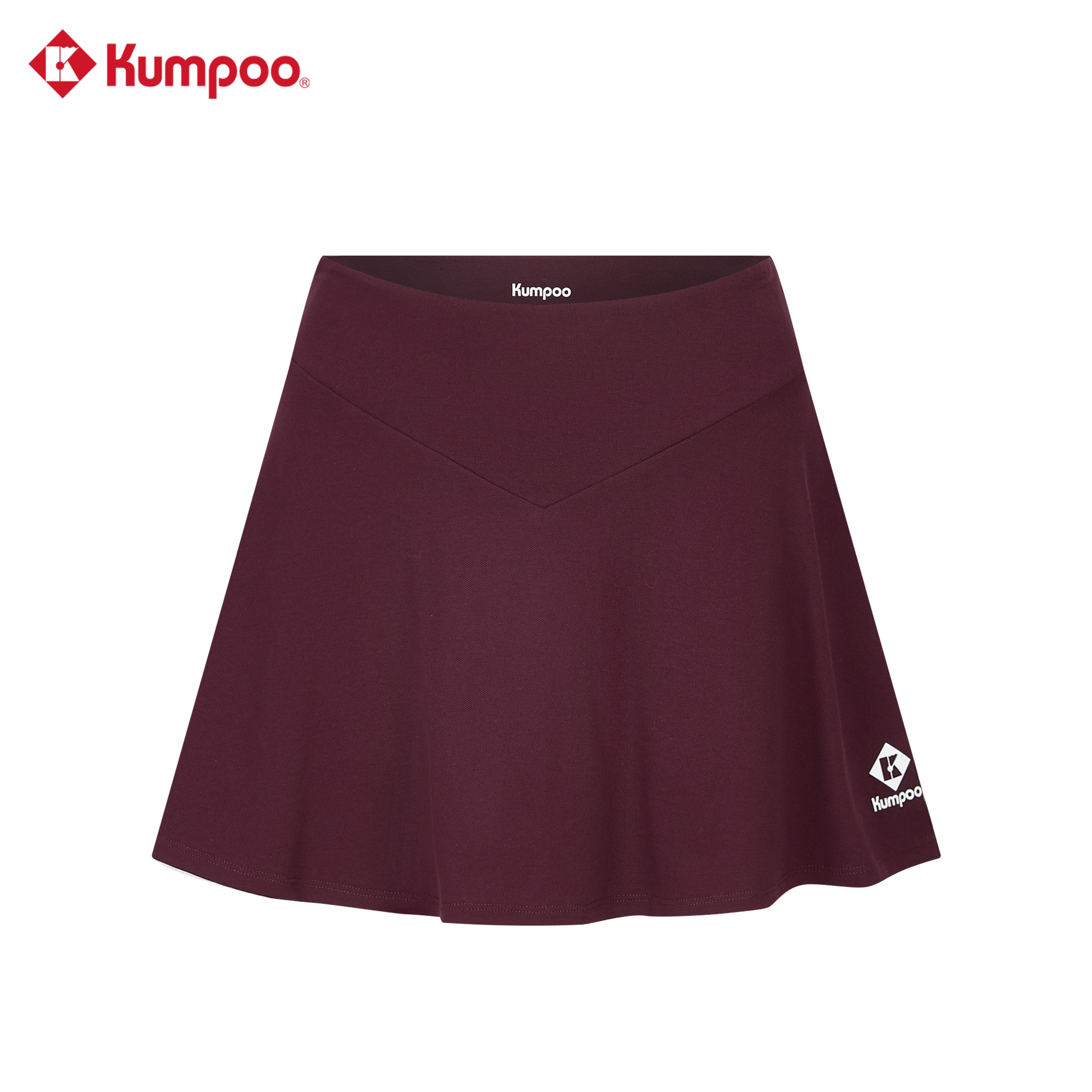 Kumpoo K261W-7182 women's skirt in a stylish design, featuring a comfortable fit and versatile length for casual or dressy wear.