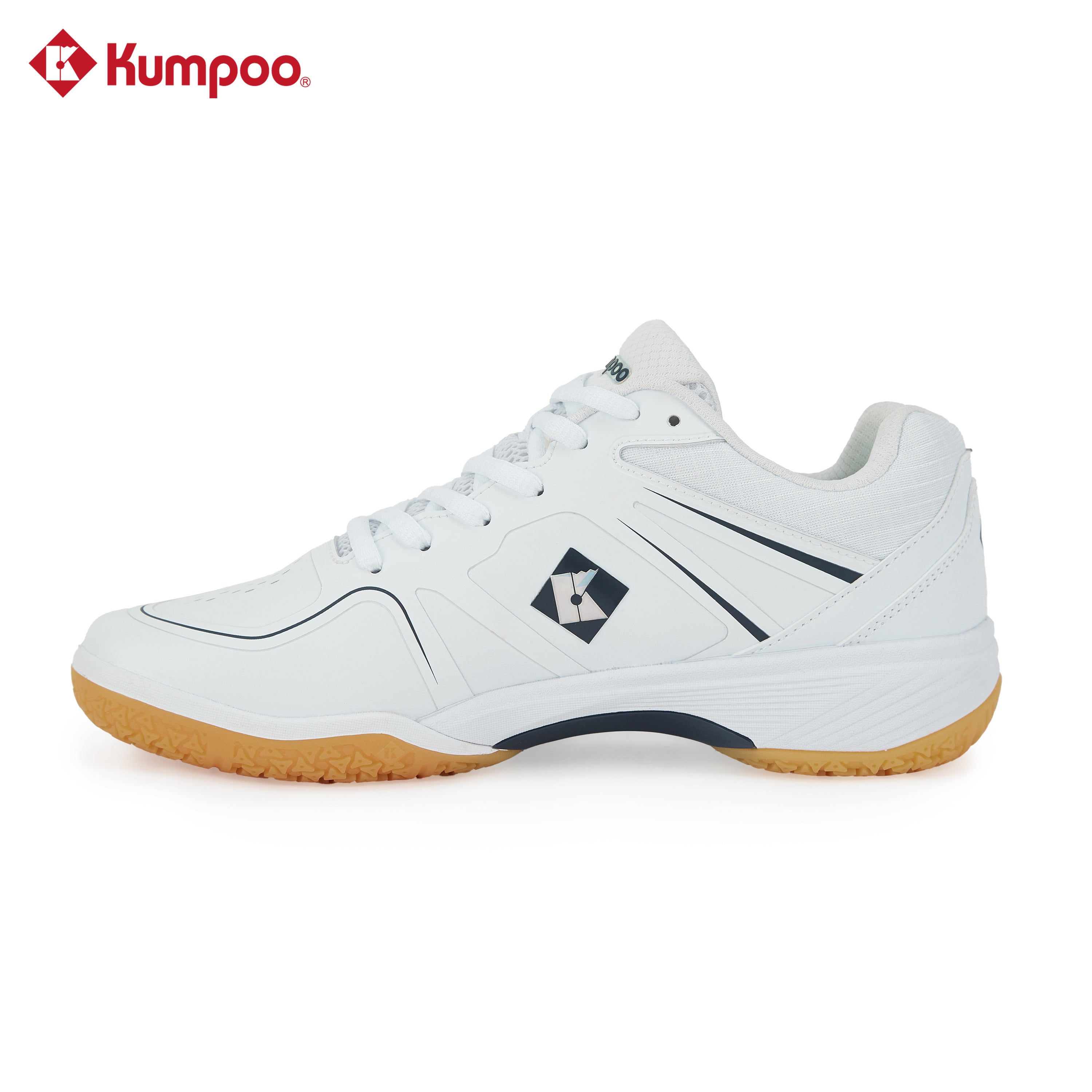 Kumpoo KH-G805 Lite Pro badminton shoes with supportive design and lightweight construction, ideal for indoor court play.