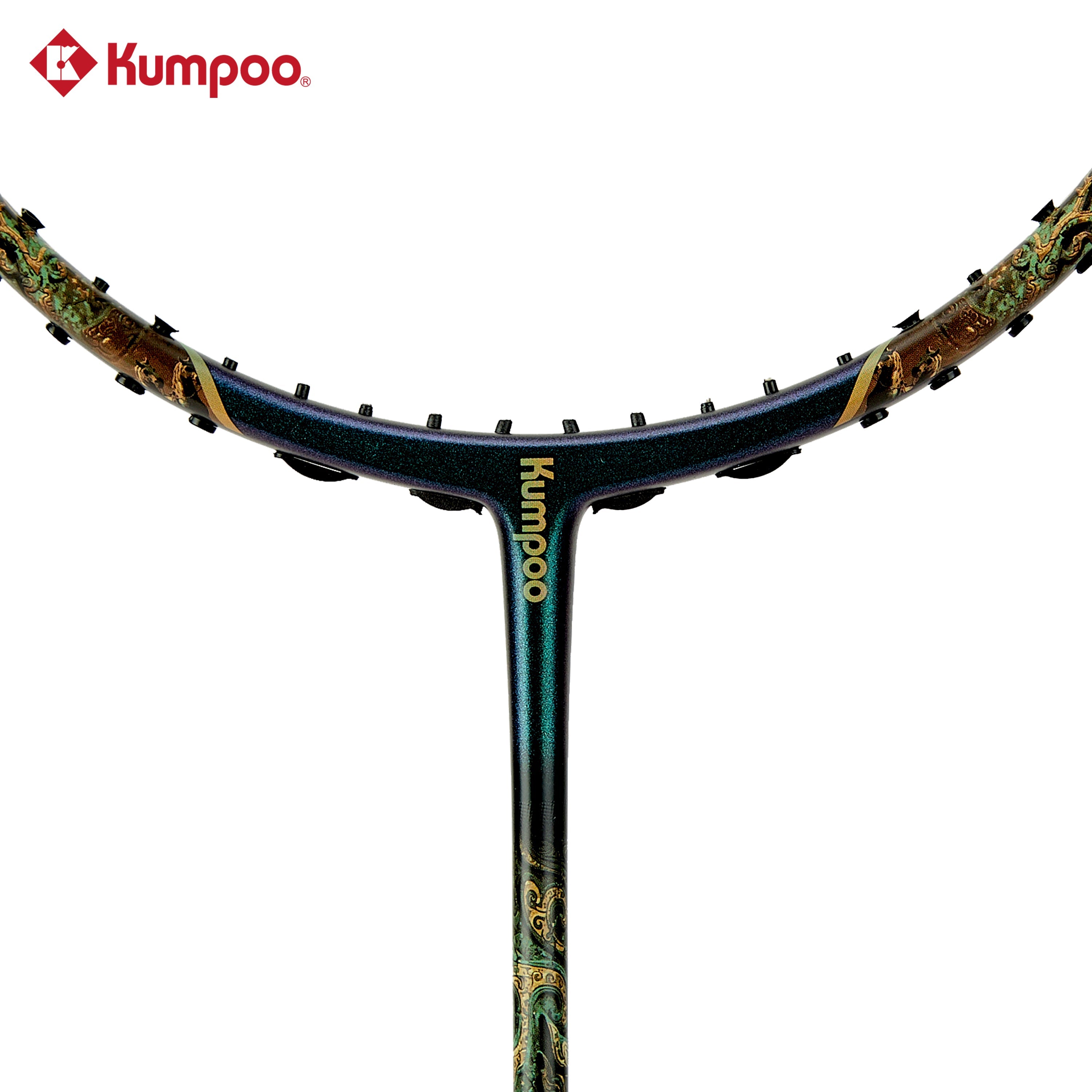 極美品　kumpoo バドミントン2025 　year of snake 4u KUMPOO GF-SH 神幻 (4U5) Unstrung Badminton Racket - Can Pro Shop