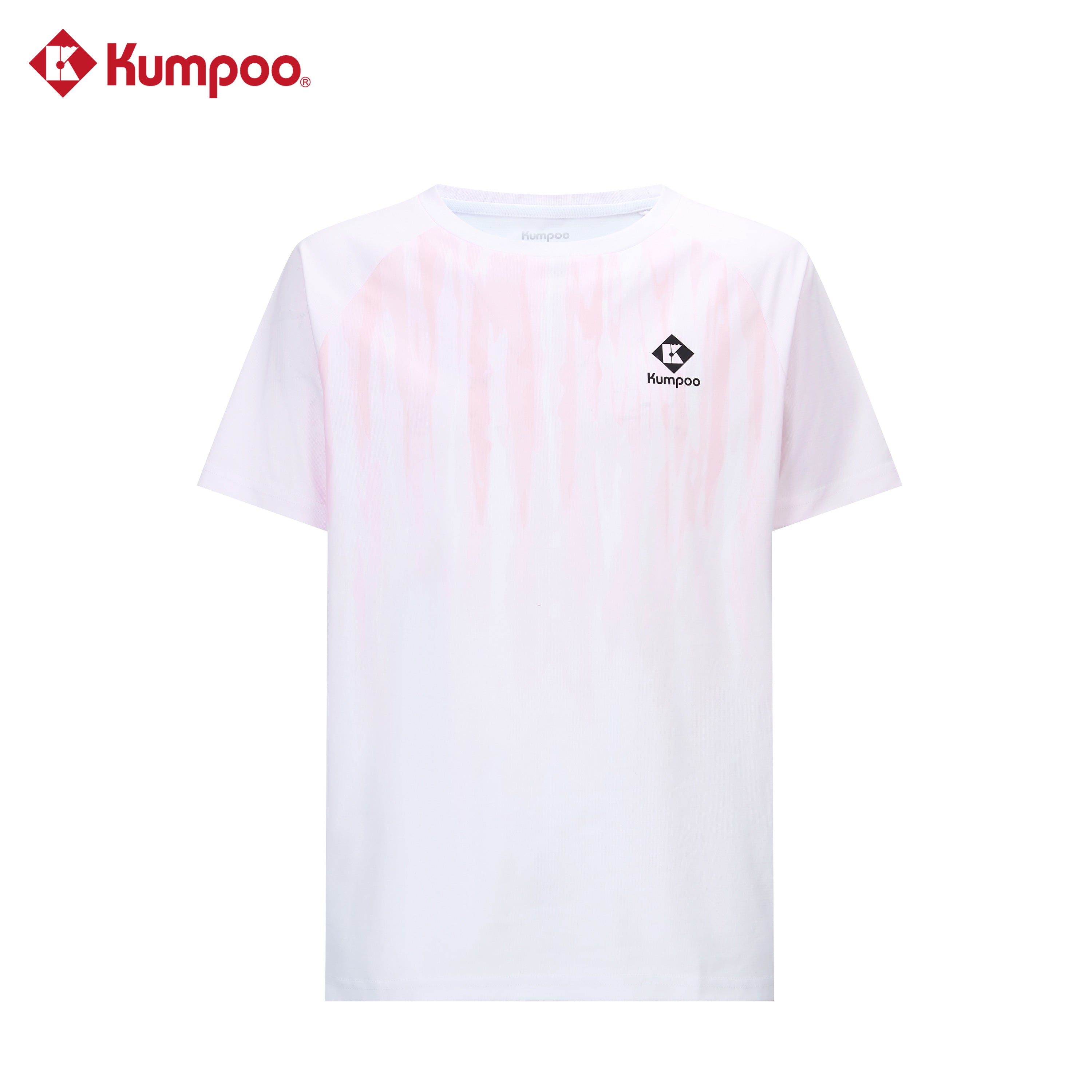 Kumpoo K261W-1567 women's T-shirt in soft fabric, featuring a classic fit and short sleeves, perfect for casual wear.