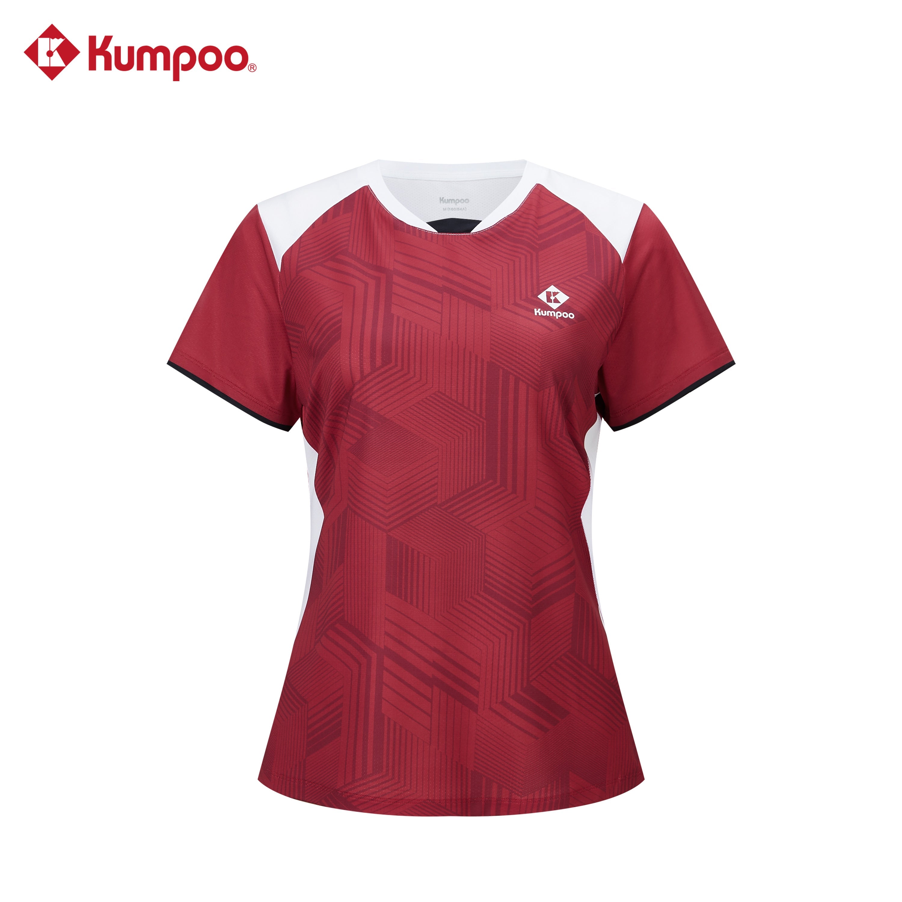 Kumpoo K261W-1149 women's T-shirt, casual tops with short sleeves and a round neckline, in a versatile color.