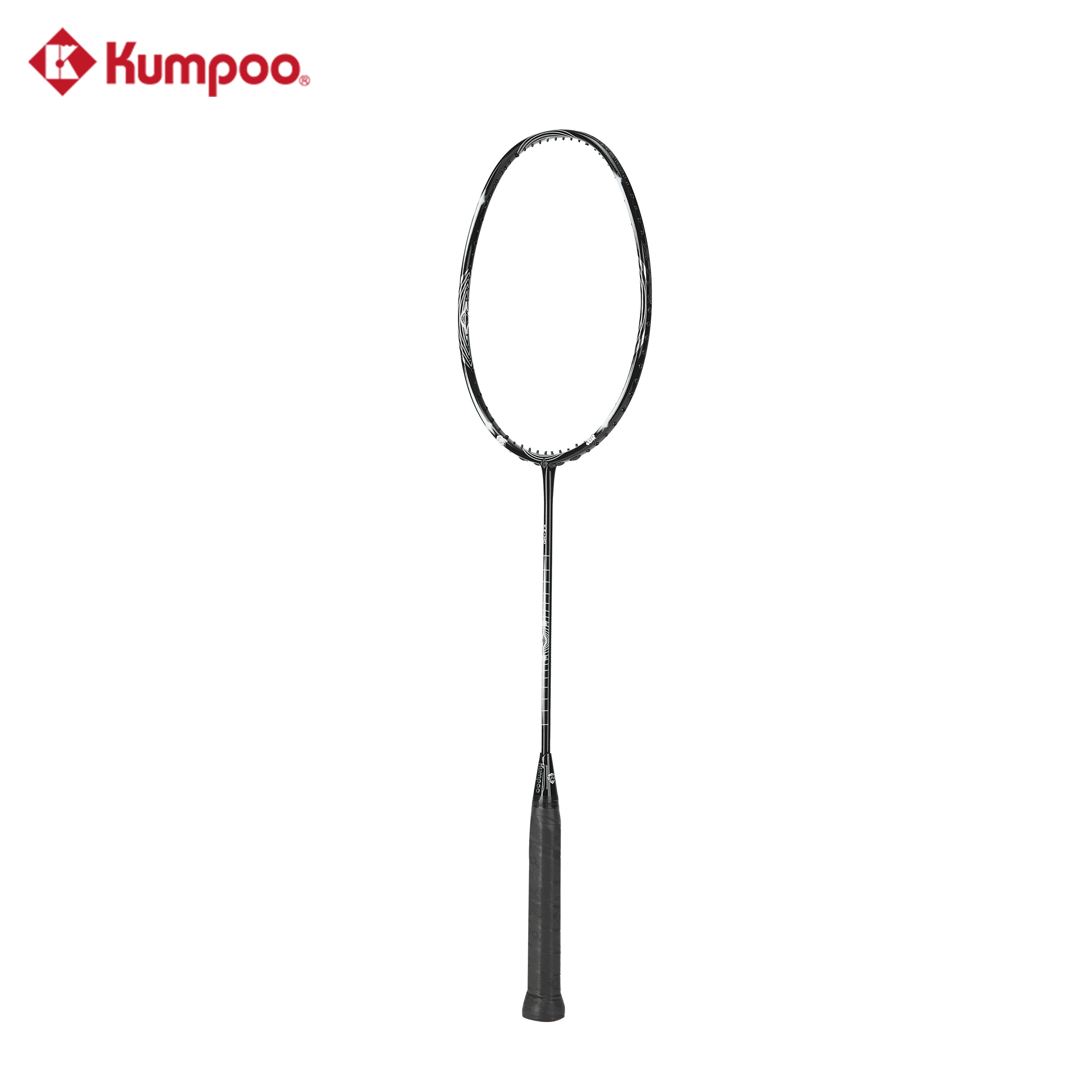 Kumpoo KZ-HD 4U5 unstrung badminton racket with lightweight frame and ergonomic grip, designed for powerful and precise play.