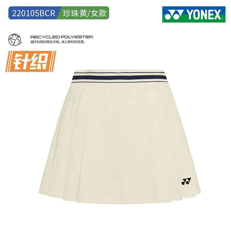 YONEX 220105BCR Women’s Badminton Skirt with Inner Shorts