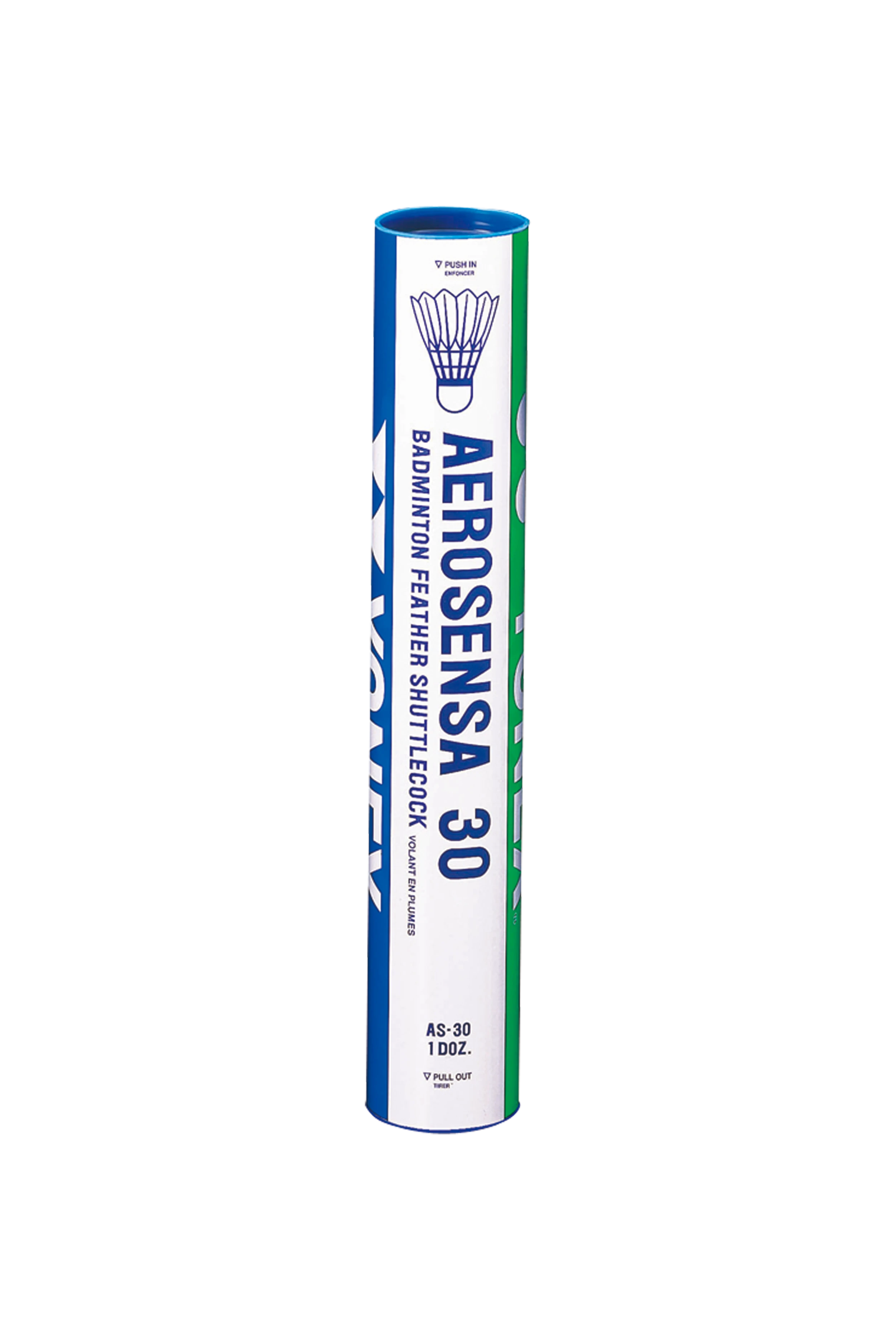 YONEX Aerosensa 30 Badminton Feather Shuttlecocks - 12pk
