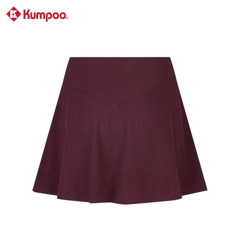 Kumpoo K261W-7182 women's skirt featuring a stylish, flowy design in a neutral color, perfect for casual or formal wear.