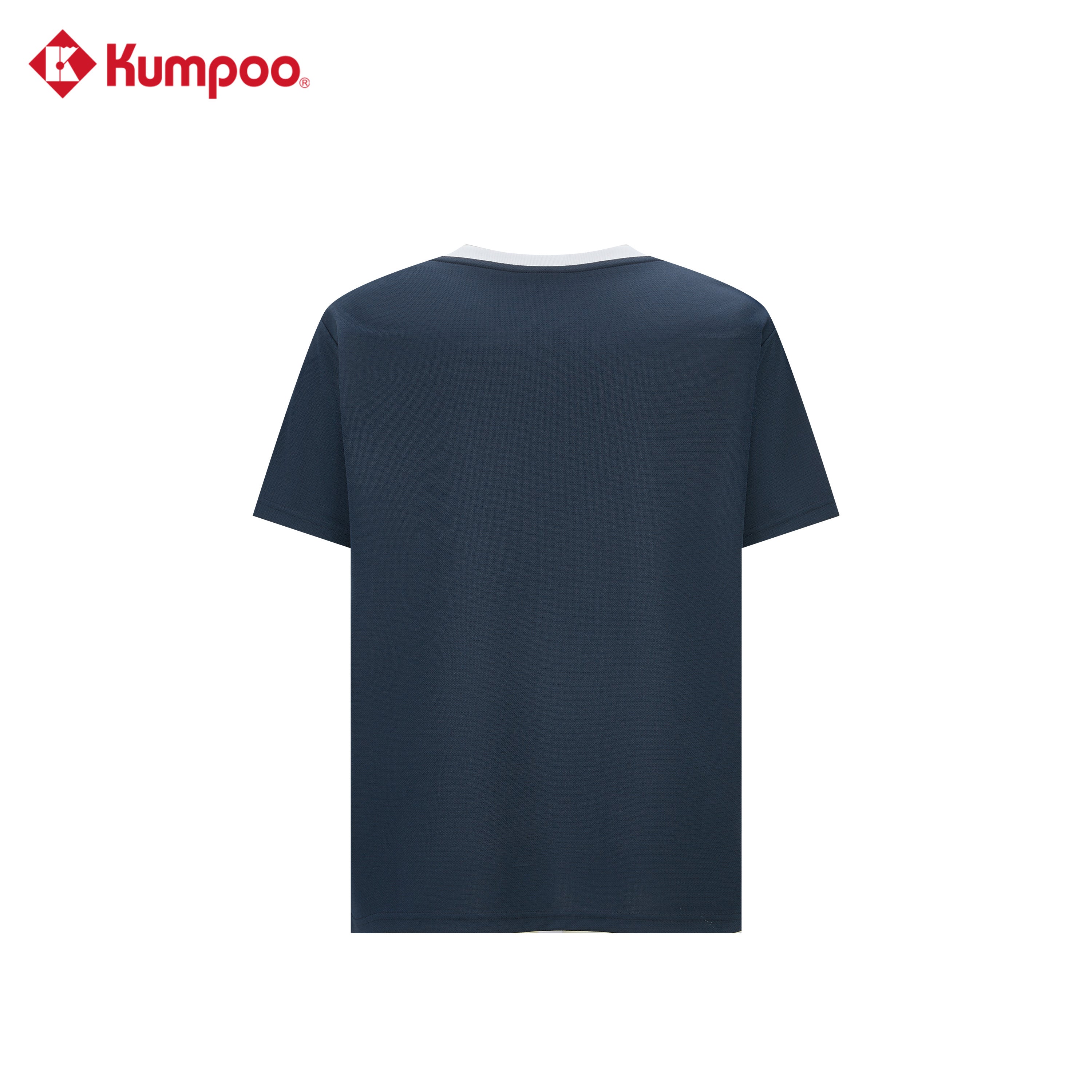 Unisex Kumpoo K261U-1224 T-shirt in a casual style, featuring a comfortable fit and simple design, perfect for everyday wear.