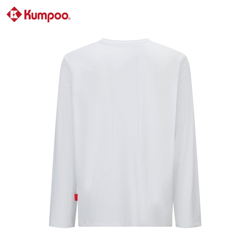 Kumpoo K261M-3170 men's T-shirt, casual tops and T-shirts, in a comfortable fit with a simple design and neutral color.