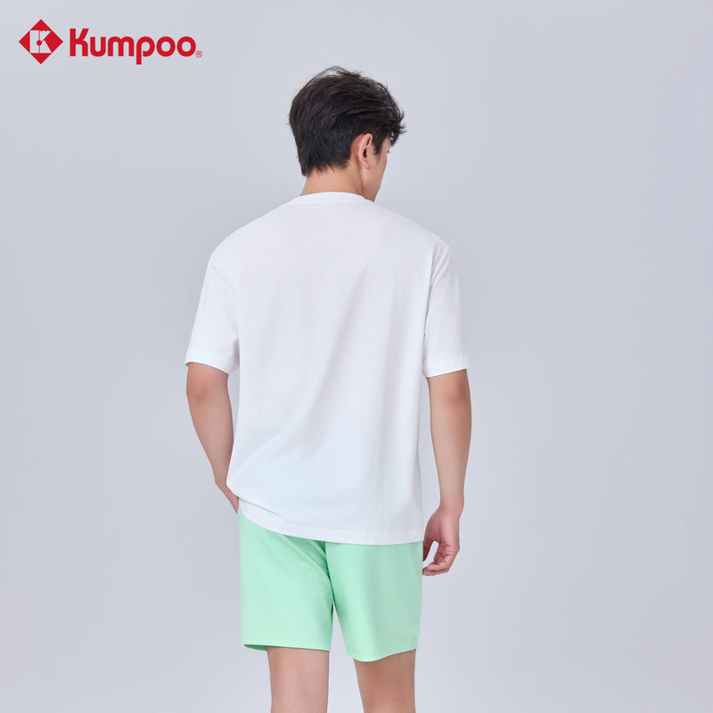 KUMPOO K261M-1173 men's T-shirt in a casual design, featuring a comfortable fit and short sleeves, made from soft fabric.