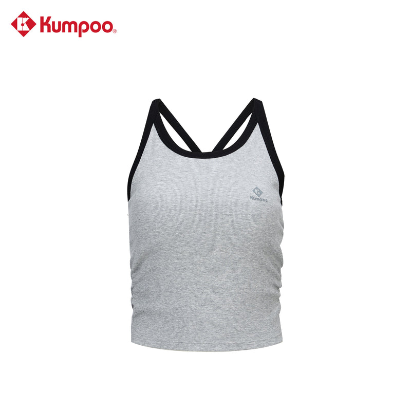 Kumpoo K261W-4122 women's T-shirt in soft fabric, featuring a casual fit and short sleeves, perfect for everyday wear.
