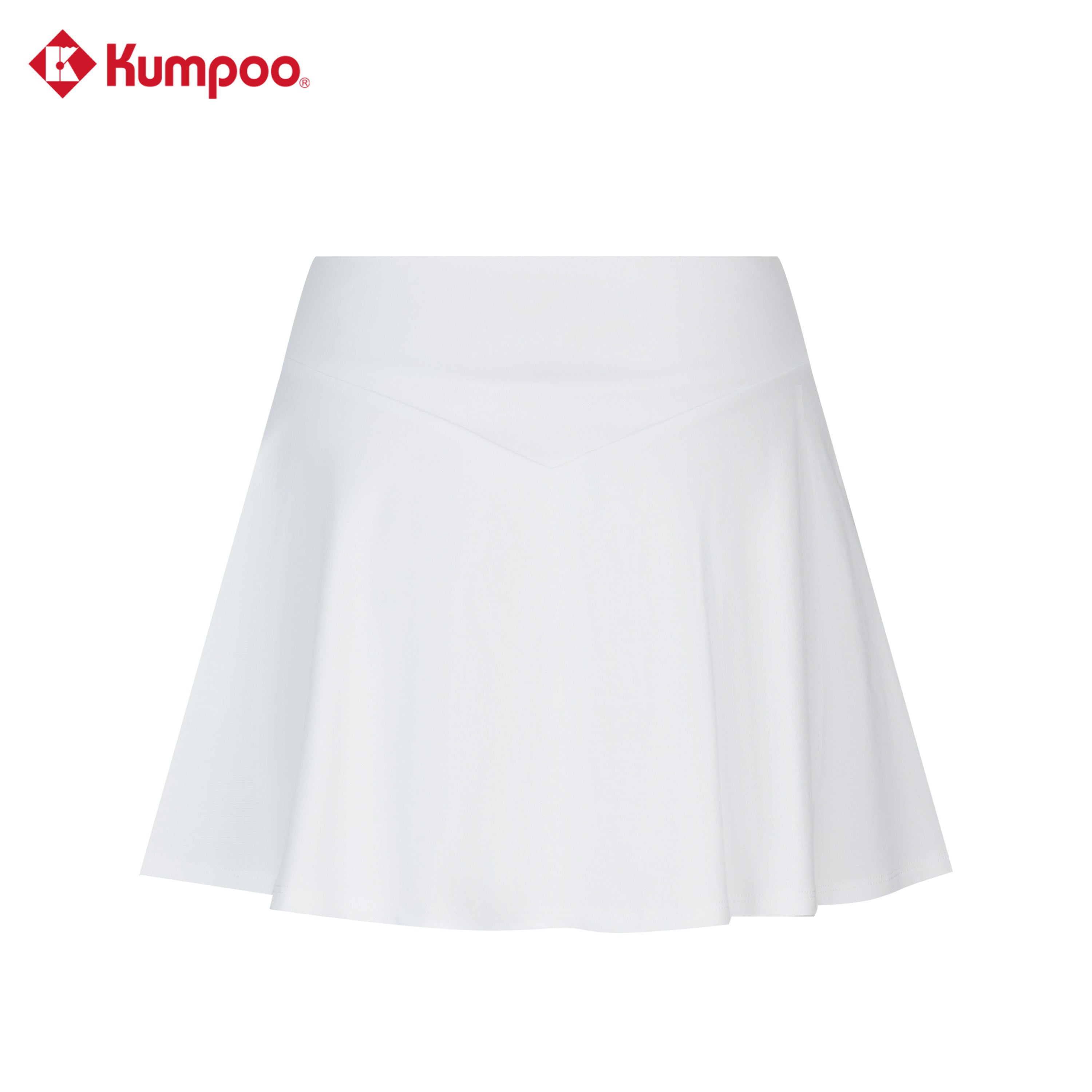 Kumpoo K261W-7182 women's skirt with a stylish design, featuring a comfortable fit and modern fabric for casual wear.