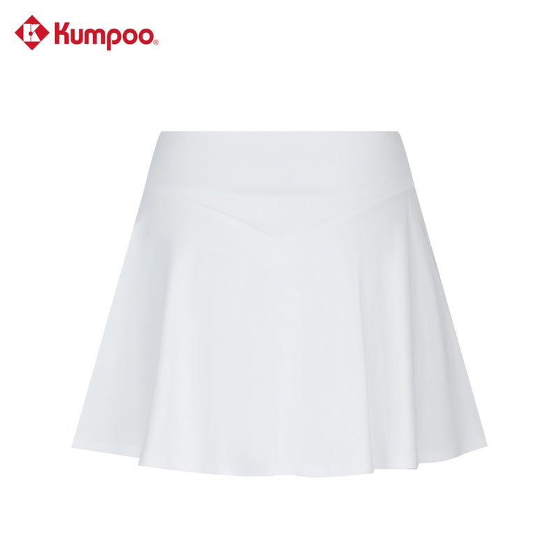 Kumpoo K261W-7182 women's skirt with a stylish design, featuring a comfortable fit and modern fabric for casual wear.