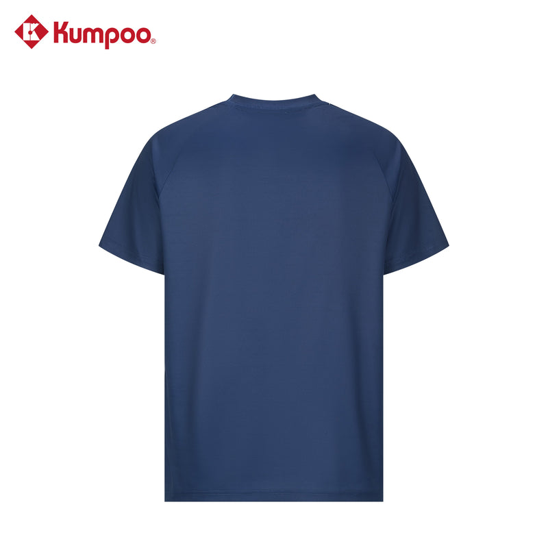 Kumpoo K261W-1567 women's T-shirt in soft fabric, featuring a classic crew neckline and a relaxed fit.