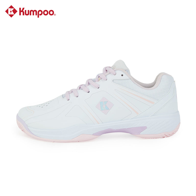 Kumpoo KH-G805 Lite Pro badminton shoes with breathable mesh upper and non-marking rubber sole for performance.