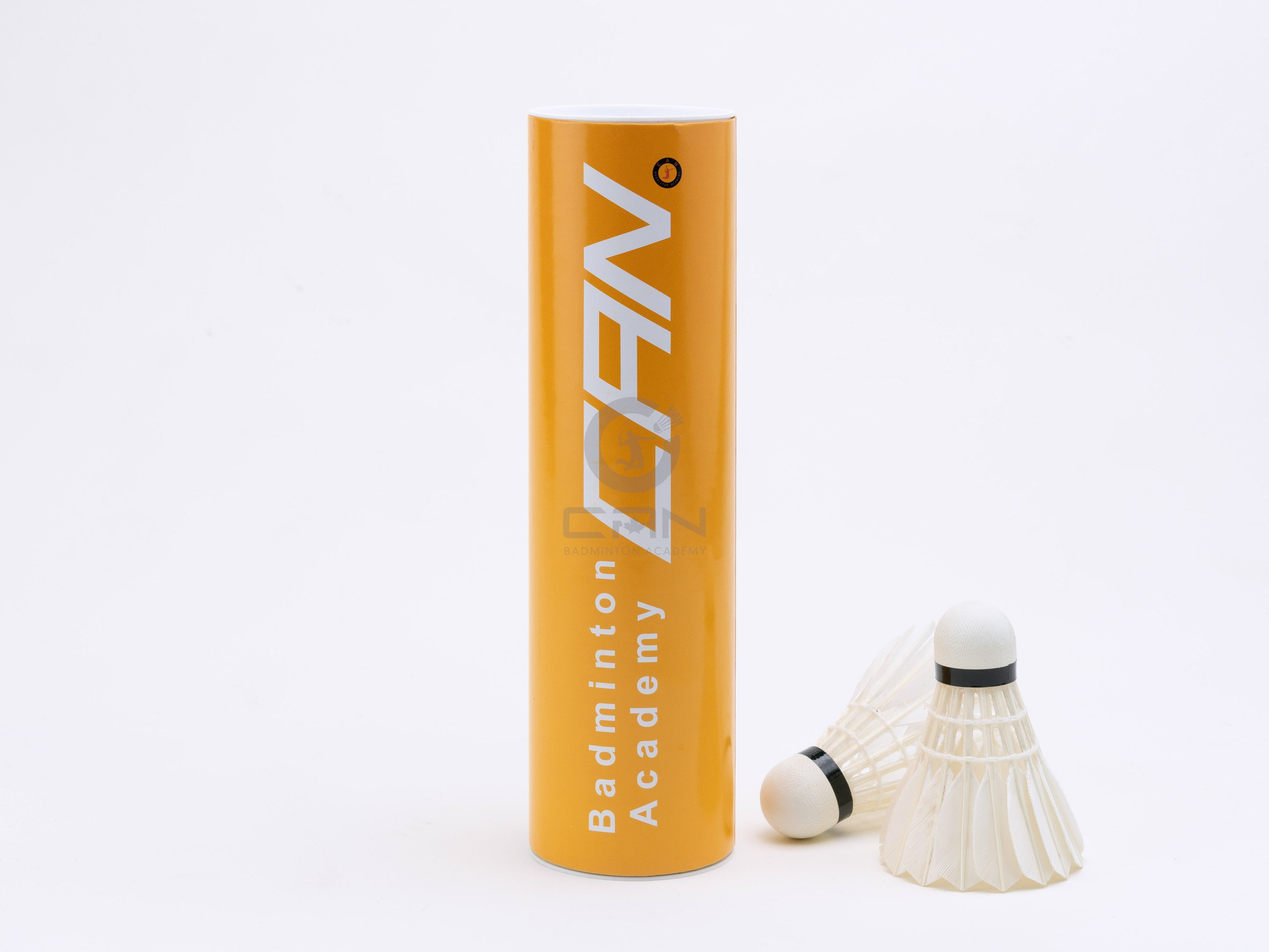 CAN SPORTS CENTER Badminton Feather Shuttlecocks - 6pk