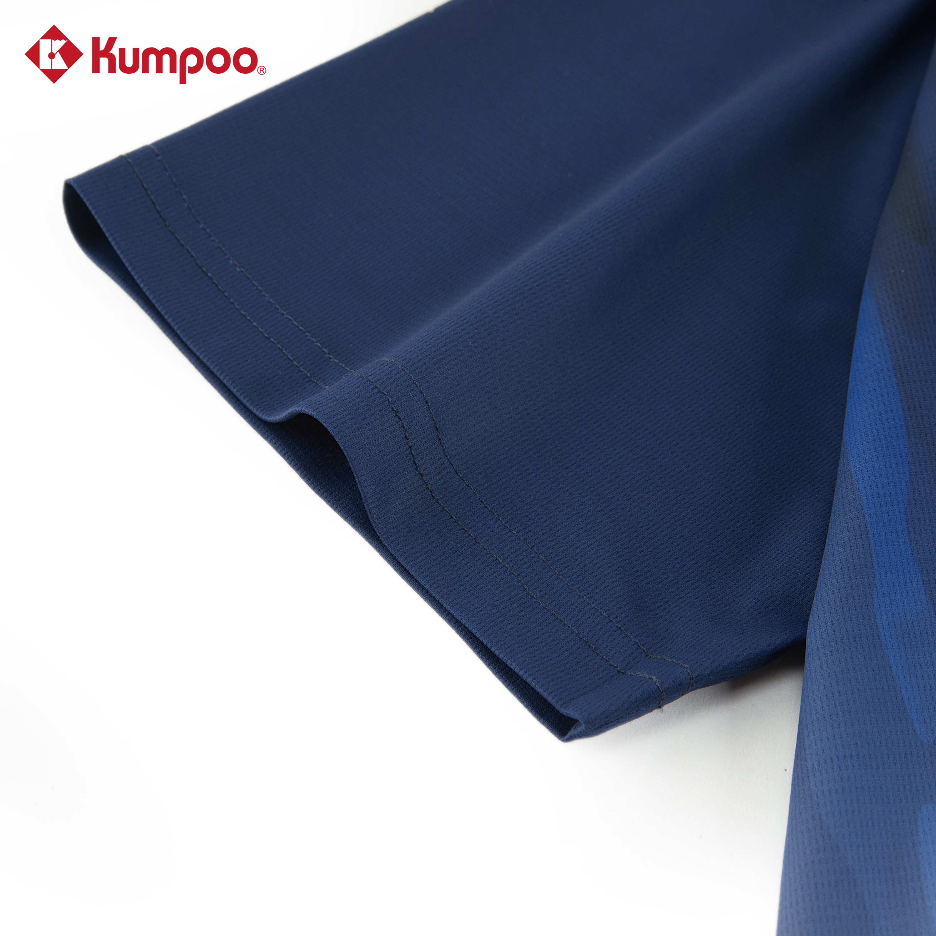 Kumpoo K261W-1567 women's T-shirt in black, short-sleeve casual top with round neckline and comfortable fit.