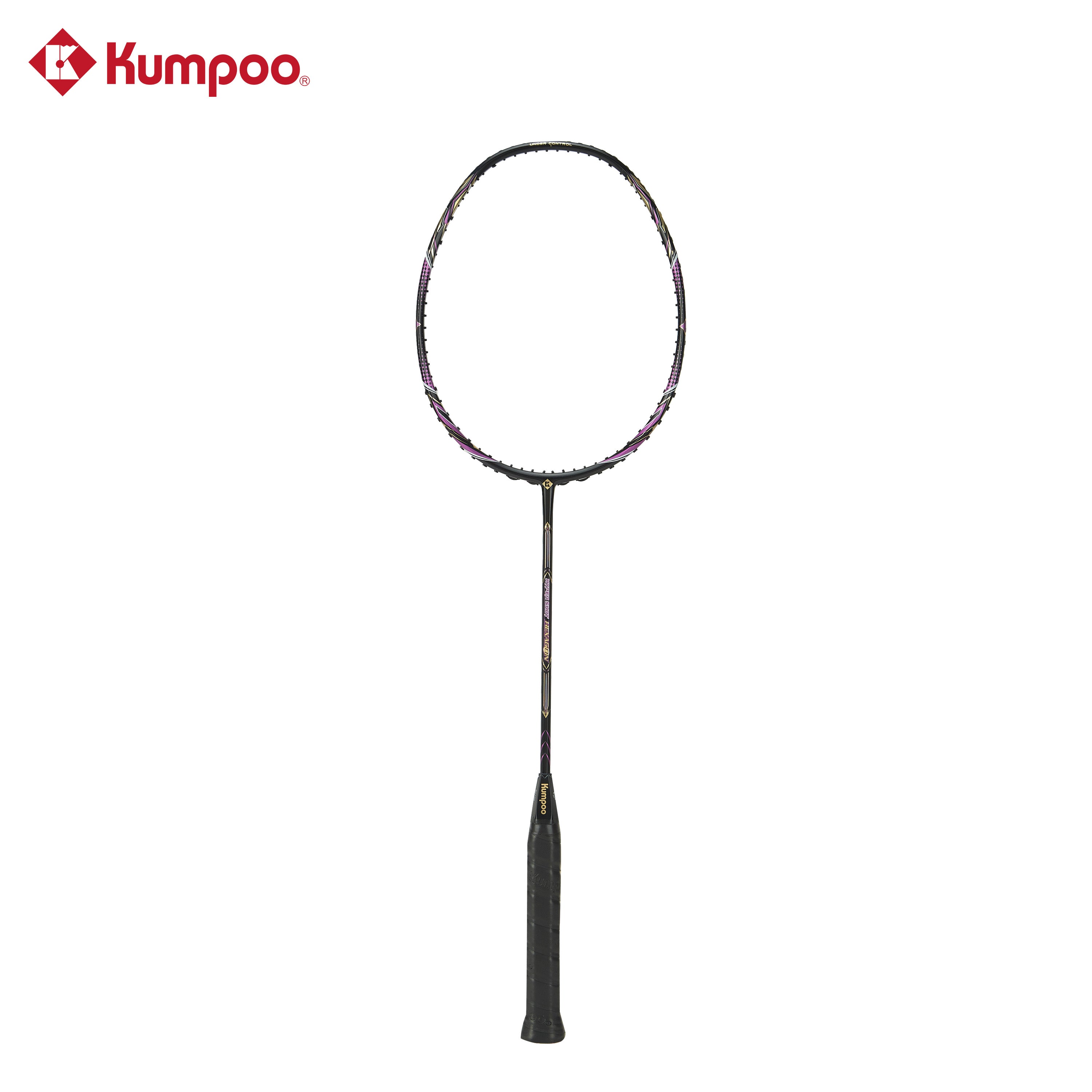 KUMPOO Hyper Shot Hexagon Unstrung Badminton Racket - Can Pro Shop