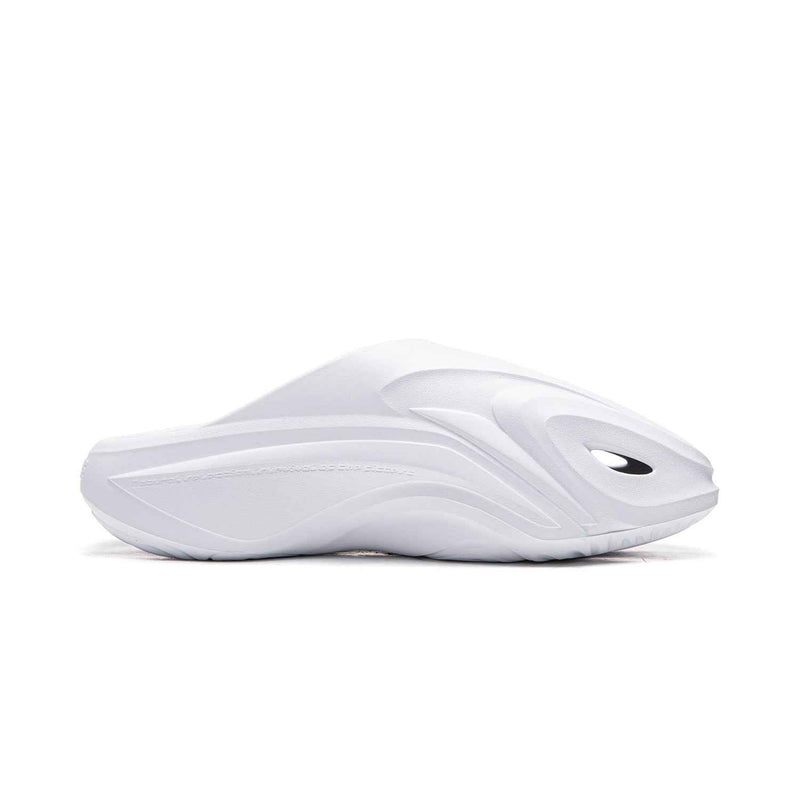 LI-NING BADFIVE DOOM CROC "White & Black” Slides