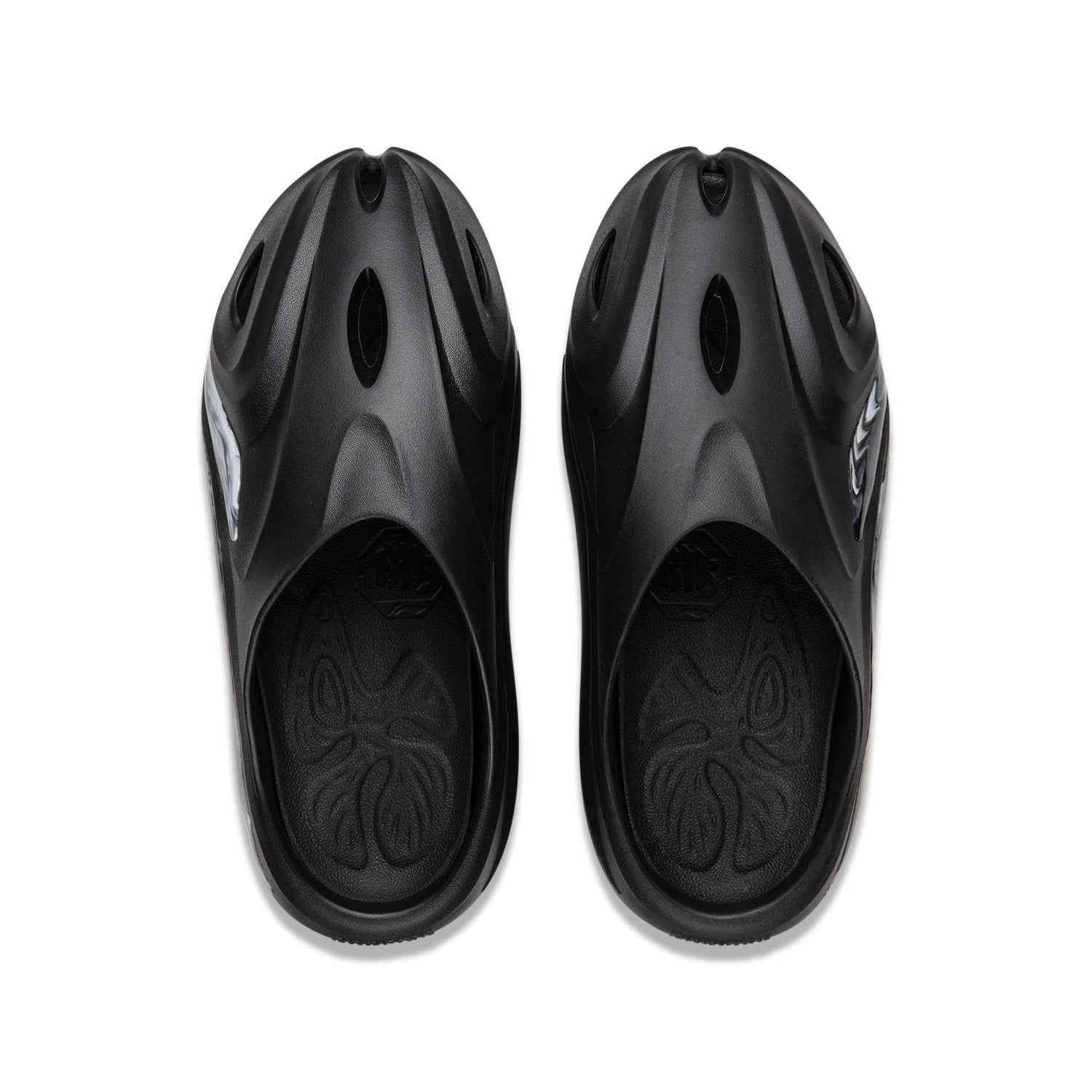 LI-NING BADFIVE DOOM CROC “Black" Slides