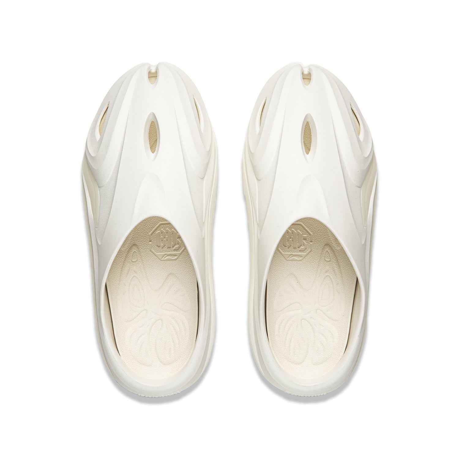 LI-NING BADFIVE DOOM CROC “White” Slides