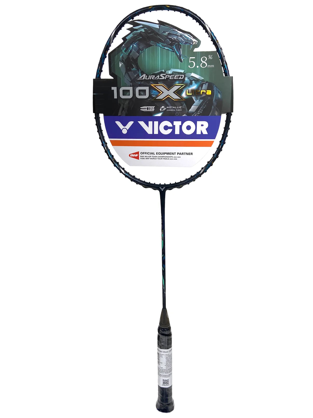Victor Auraspeed 100X ULTRA G Unstrung Badminton Racket