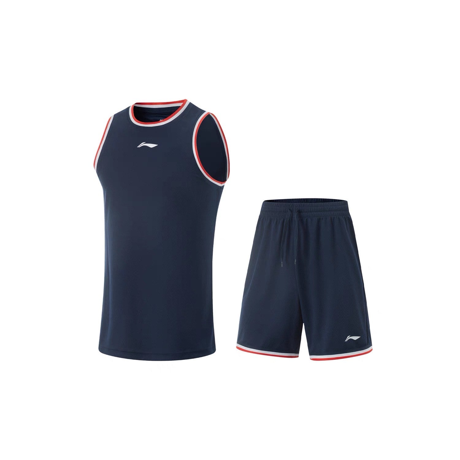 LI-NING Basic Basketball Jersey & Shorts Set
