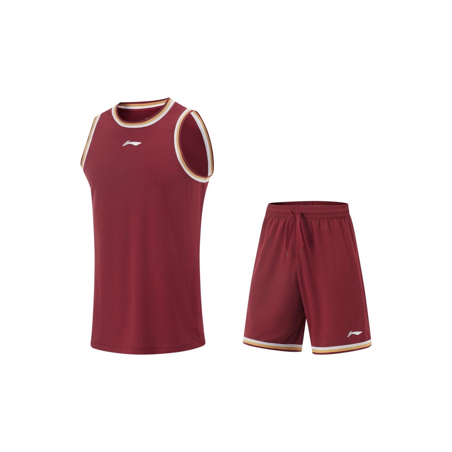 LI-NING Basic Basketball Jersey & Shorts Set