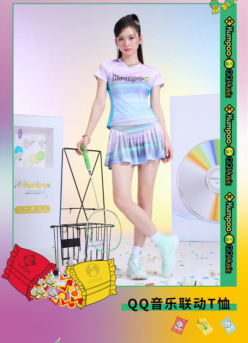 KUMPOO K252W-7712.QQ Music Women's Skirt