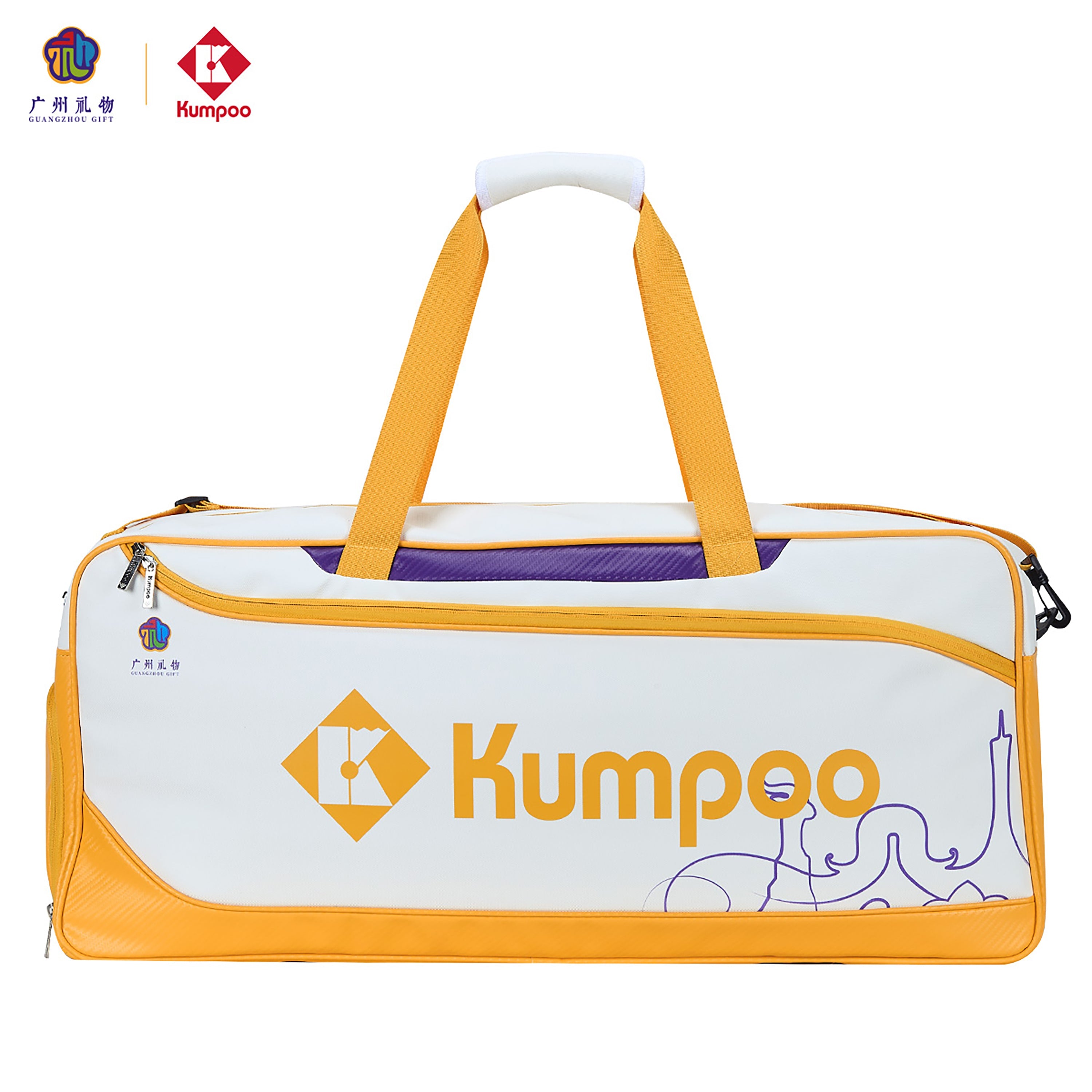 KUMPOO x Guangzhou Gift KB-562.GZ Badminton Duffel Bag