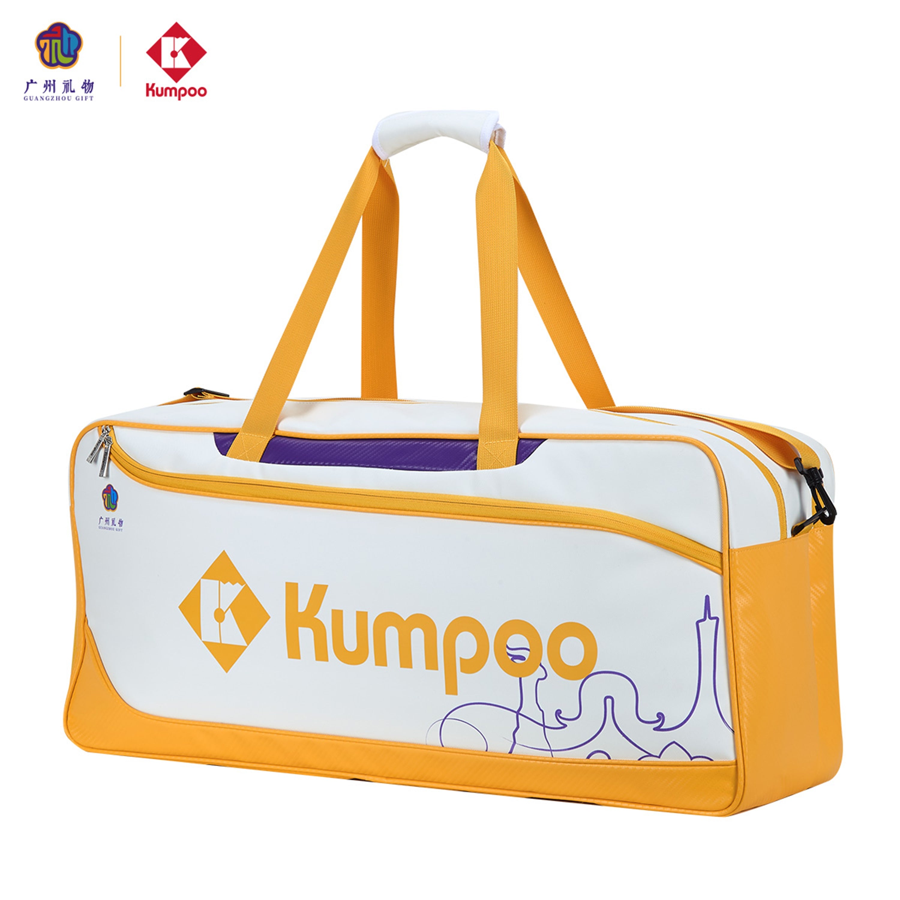KUMPOO x Guangzhou Gift KB-562.GZ Badminton Duffel Bag