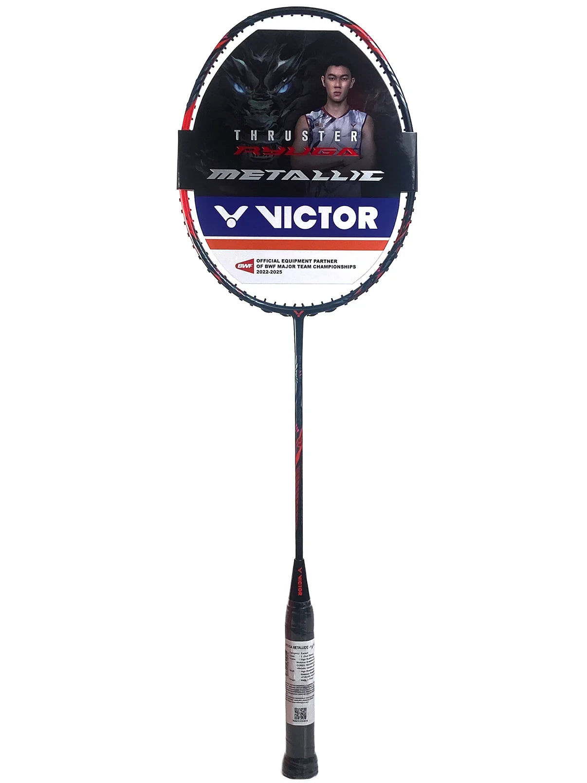 Victor THRUSTER K RYUGA METALLIC Unstrung Badminton Racket