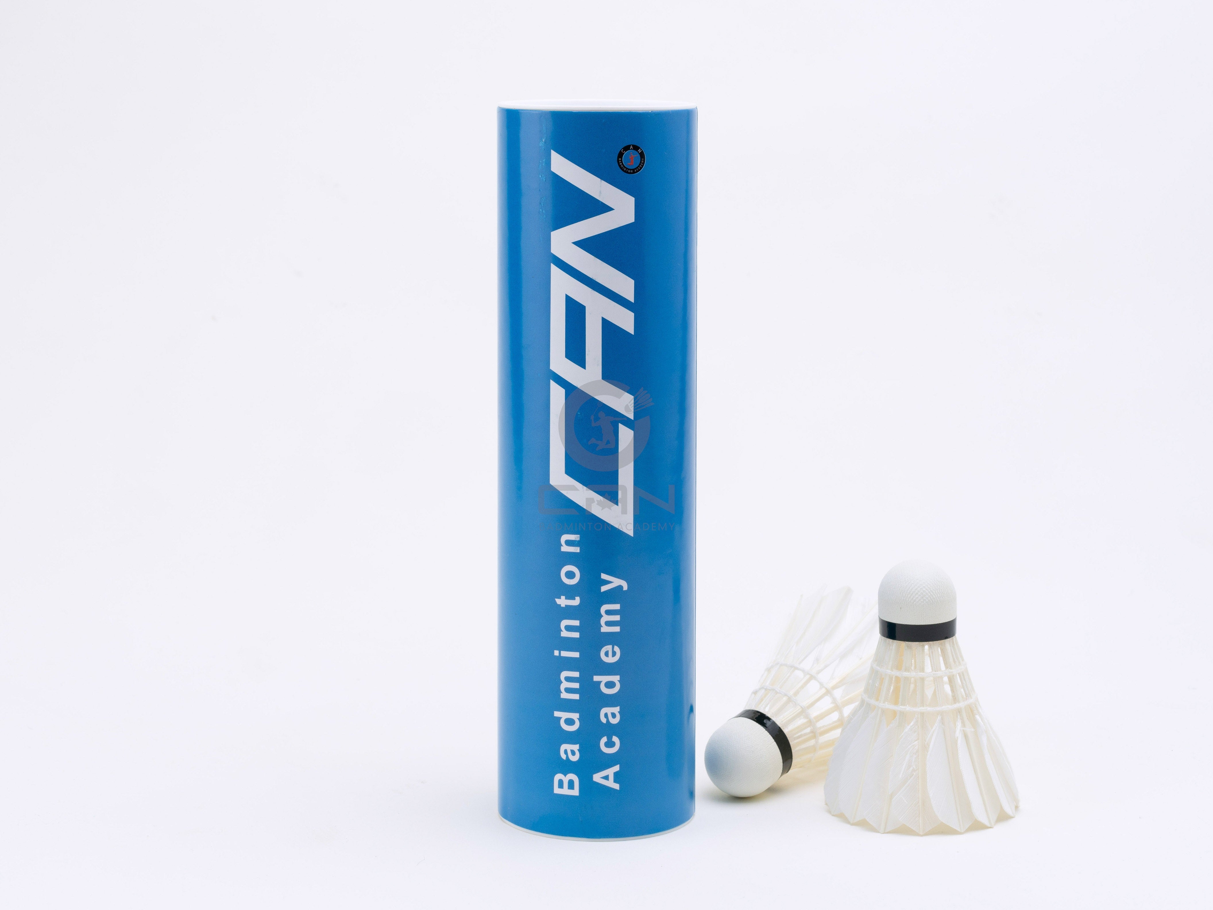 CAN SPORTS CENTER Badminton Feather Shuttlecocks - 6pk