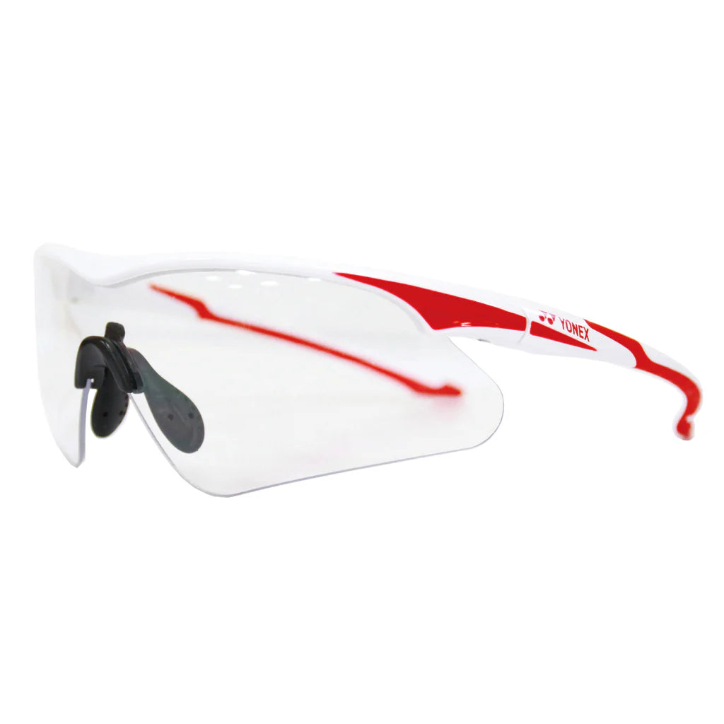 YONEX AC392EX Sport Glasses / Protective Goggle / Eye Guard [White/Red]